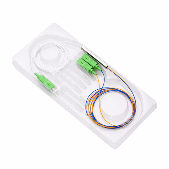 1X2 1X4 1X8 1X16 1X32 1X64 Gpon Epon PLC Fiber Optic Splitter